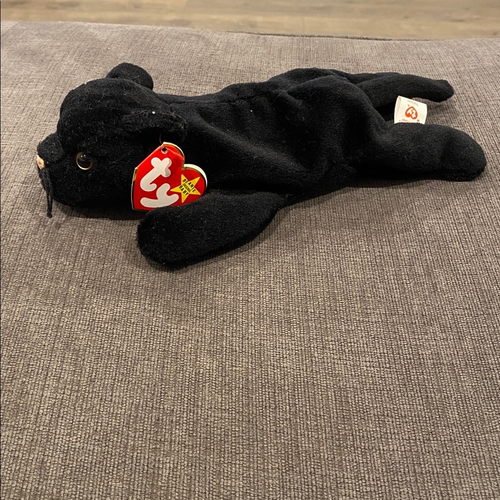 TY Beanie Baby - Velvet the Cat - NEW WITH TAGS!  vintage toys toy plush stuffed